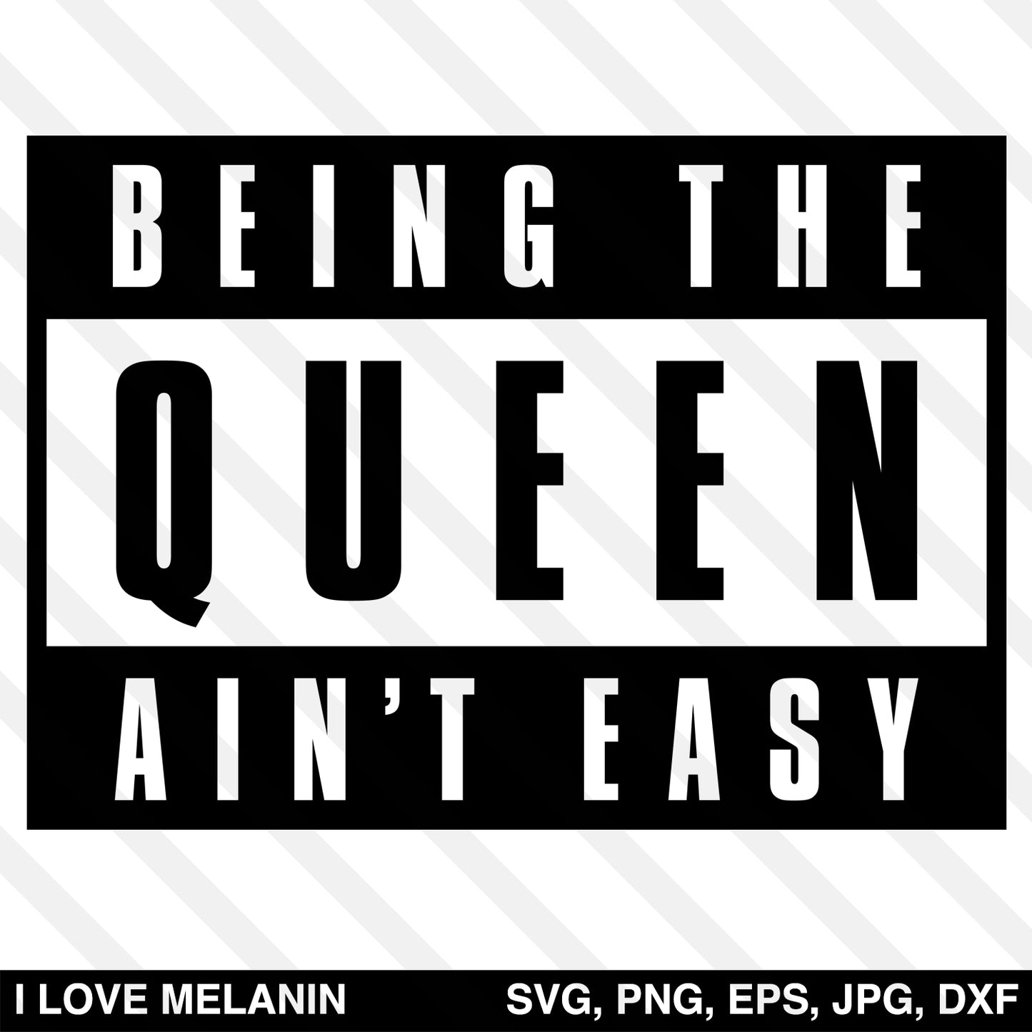 Being The Queen Ain't Easy SVG