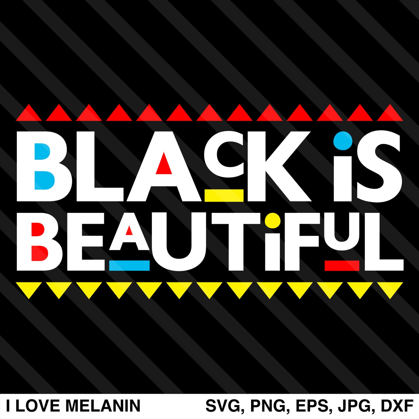 Black Is Beautiful SVG