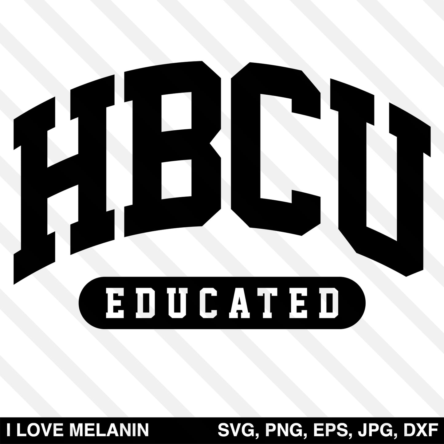 HBCU Educated SVG