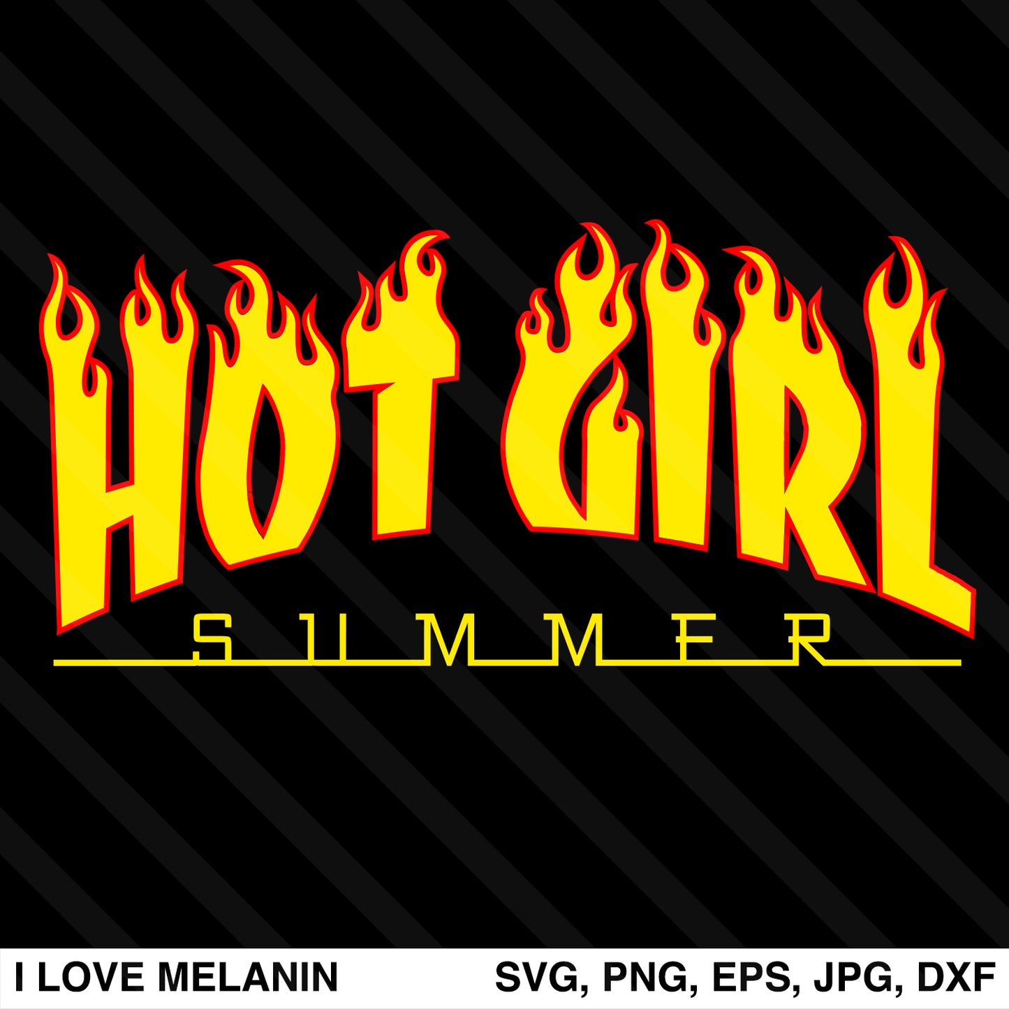 Hot Girl Summer SVG