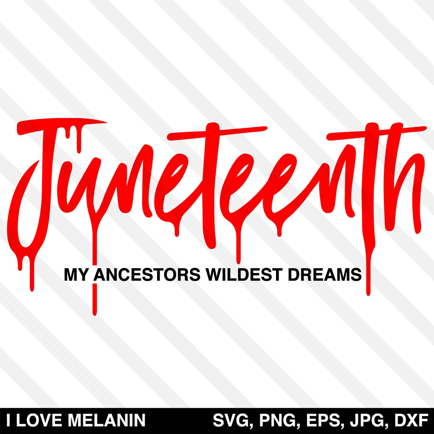 Juneteenth Ancestors Wildest Dreams SVG