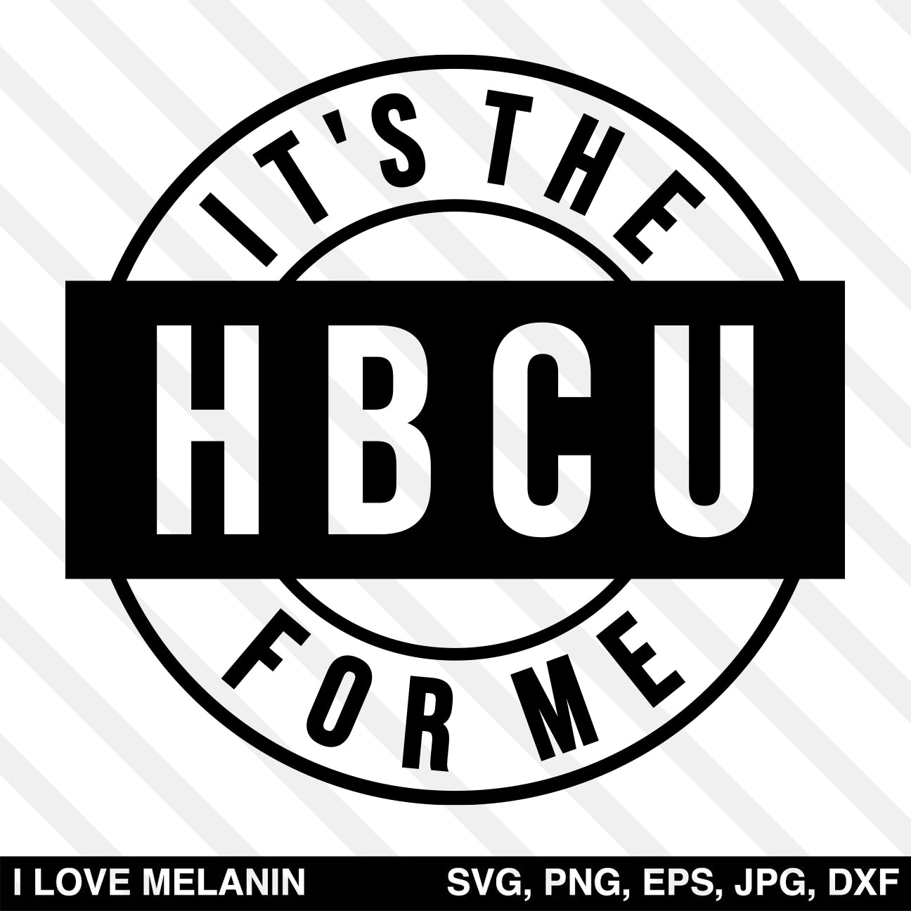 It's The HBCU For Me SVG