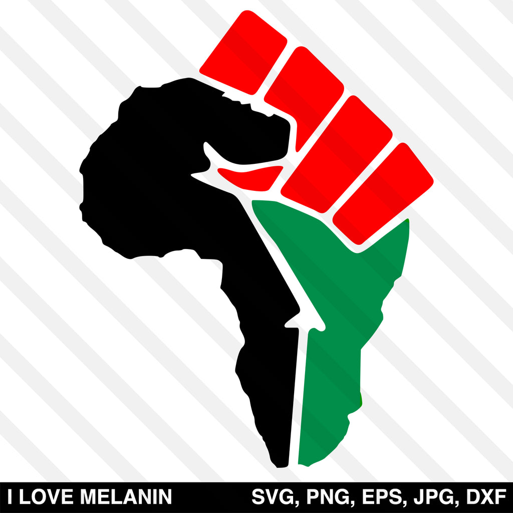 African Power Fist SVG
