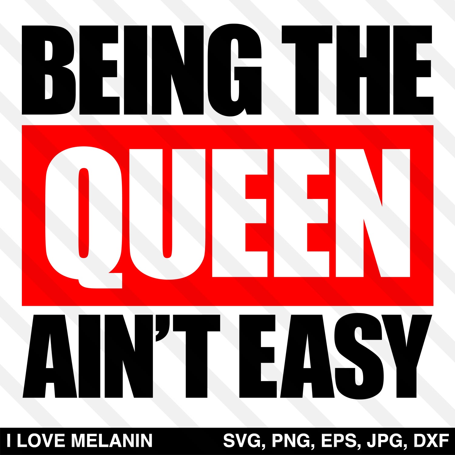 Being The Queen Ain't Easy SVG
