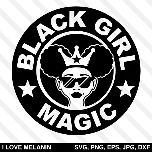 Black Girl Magic SVG