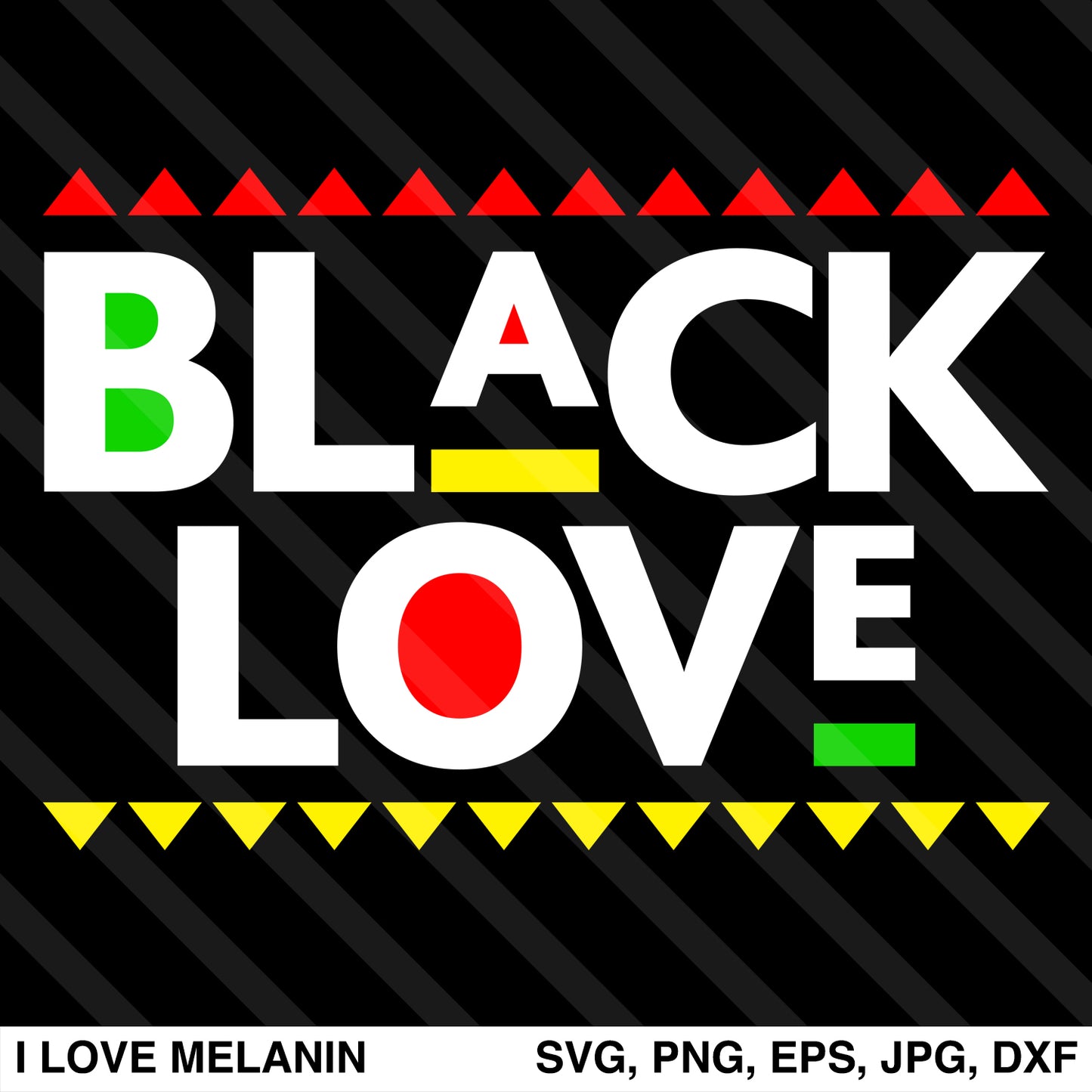 Black Love SVG