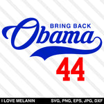 Bring Back Obama SVG
