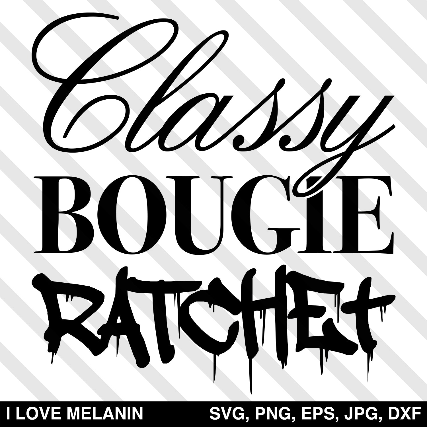 Classy Bougie Ratchet SVG