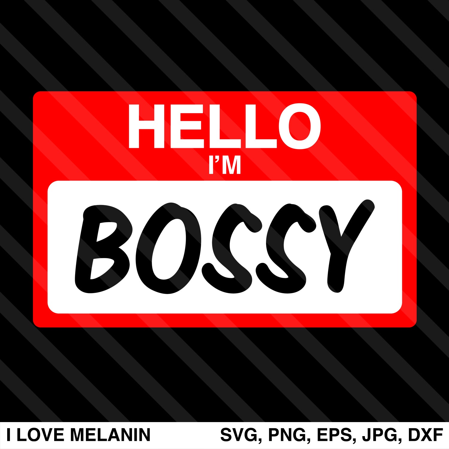 Hello I'm Bossy SVG