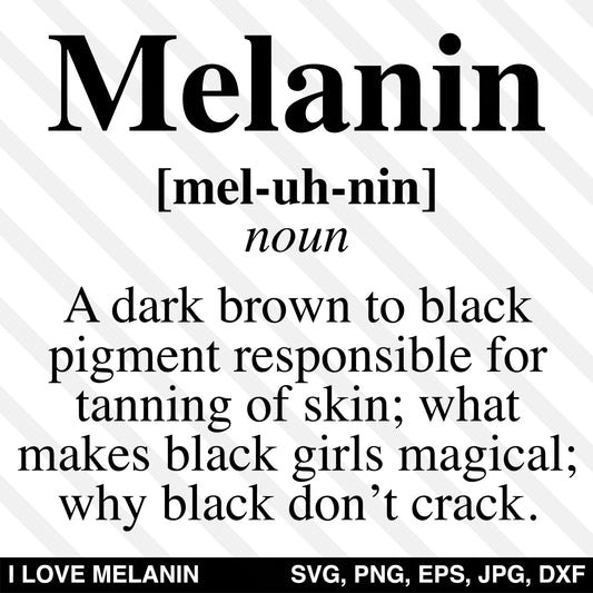 Melanin Definition SVG