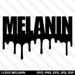 Melanin Drip SVG