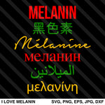 Melanin Multilingual SVG