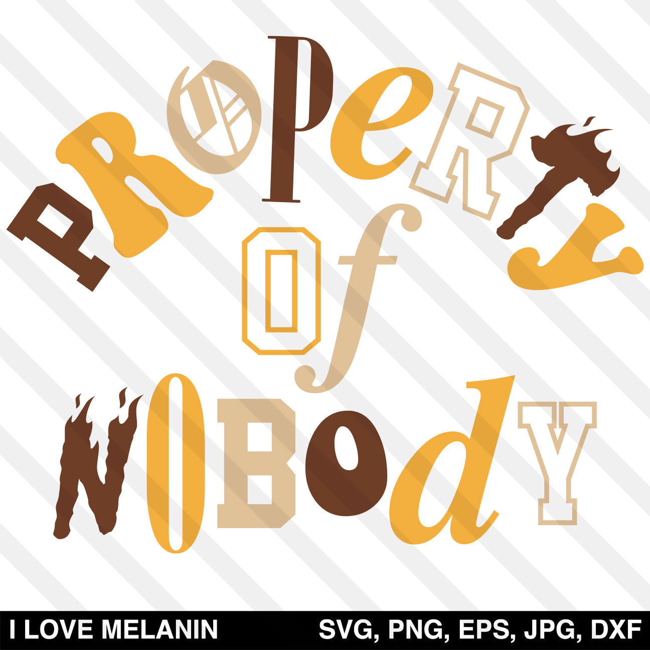 Property Of Nobody SVG