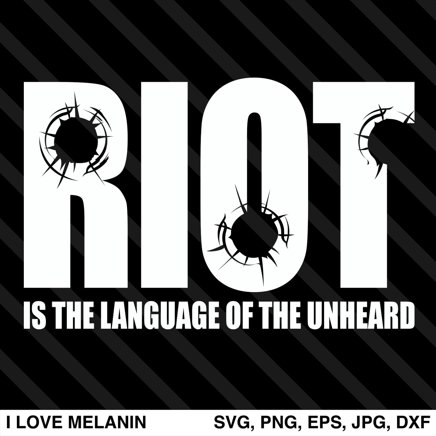 Riot Is The Language Of The Unheard SVG