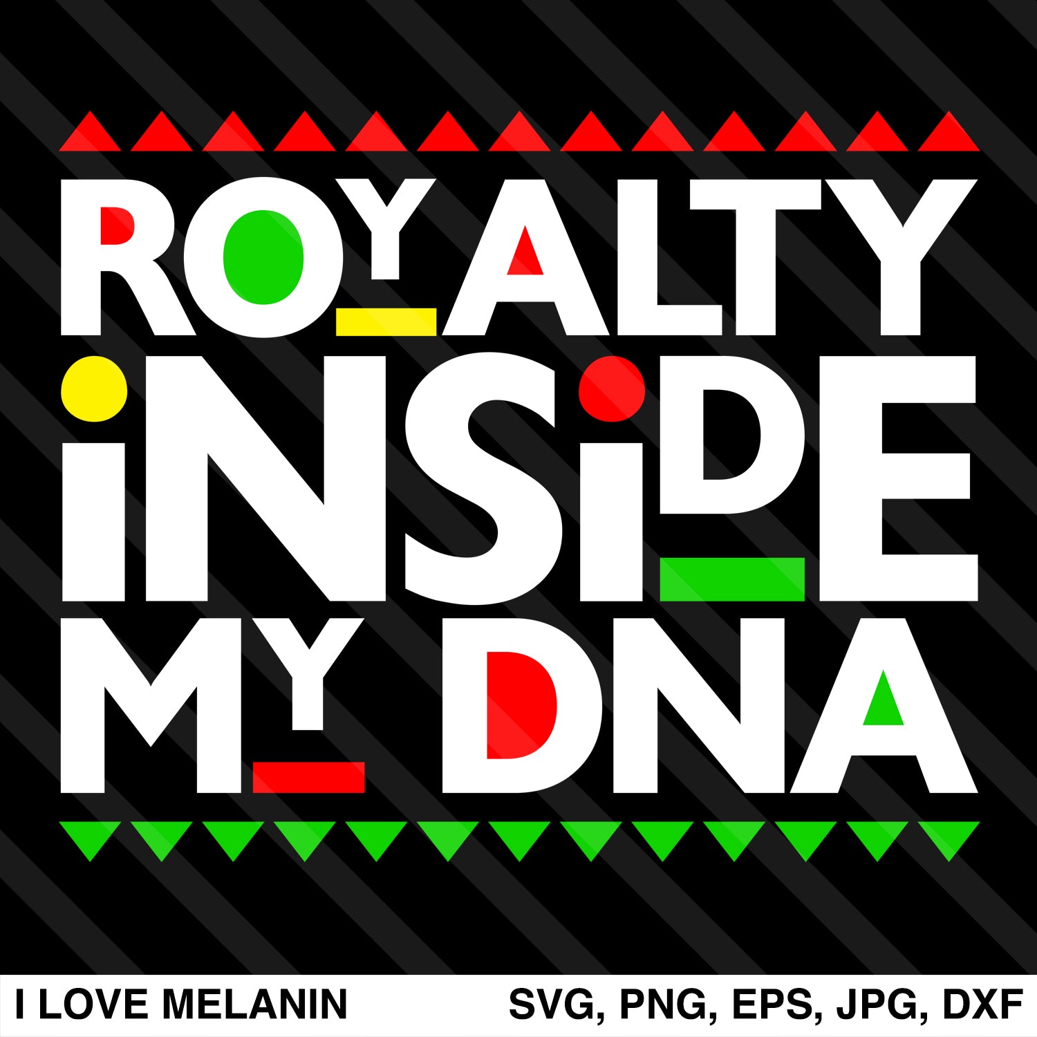 Royalty Inside My DNA SVG