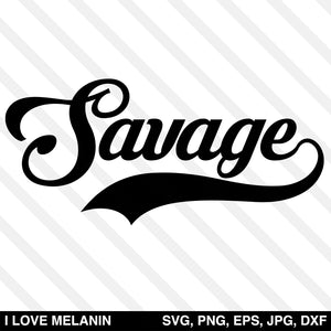 Savage Script SVG