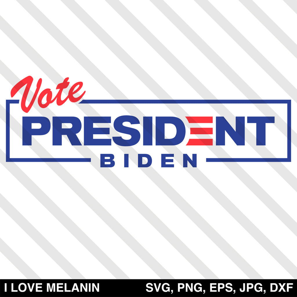 Vote Biden For President SVG